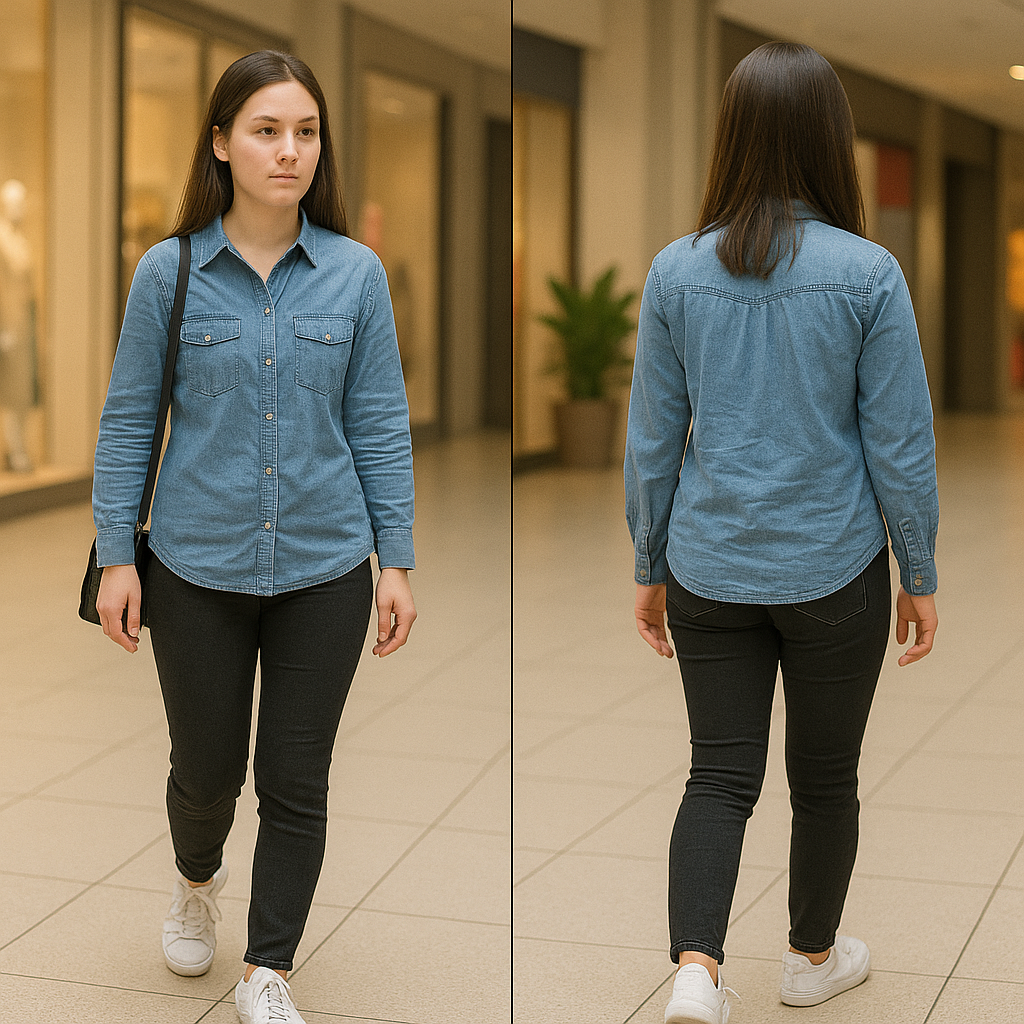 Blue Shirt – Size M
