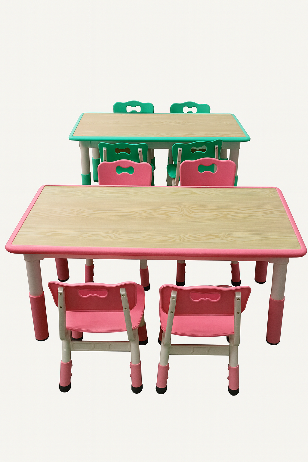 one set =one table with 4 chairs.